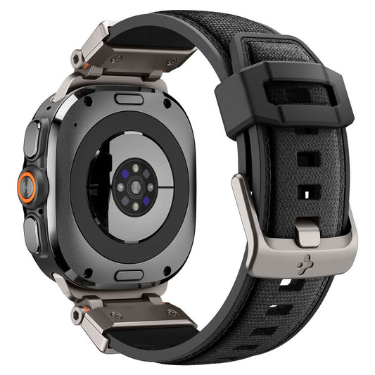 Spigen DuraPro Armor -ranneke Samsung Galaxy Watch Ultra -sarjalle, musta AMP11615