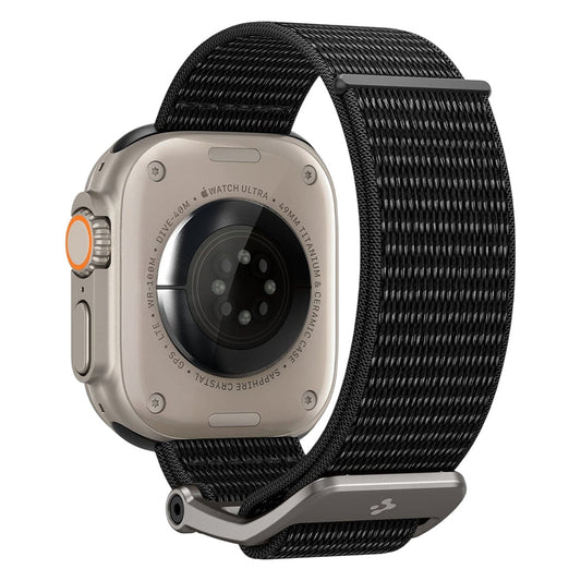 Spigen DuraPro Flex -ranneke Apple Watch 49mm / 46mm / 45mm / 44mm -sarjoille, musta AMP02465