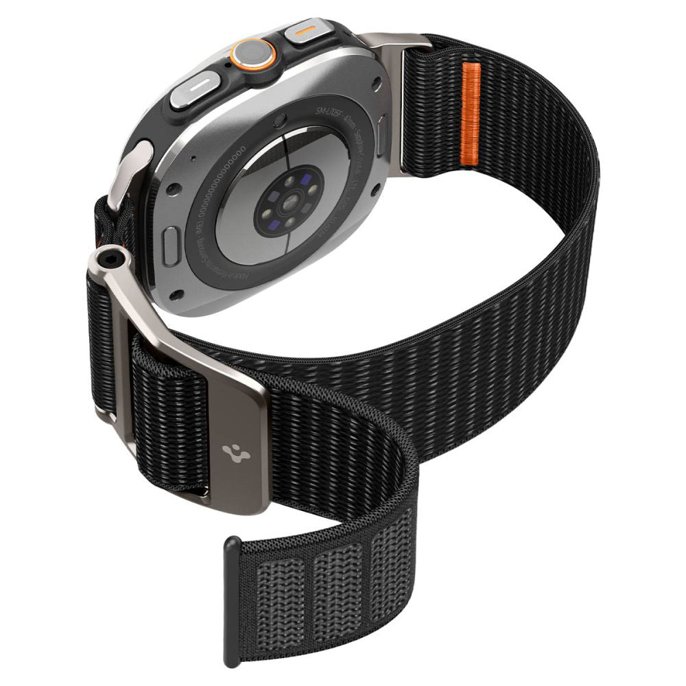 Spigen DuraPro Flex -ranneke Samsung Galaxy Watch Ultra -kelloon, musta AMP08773