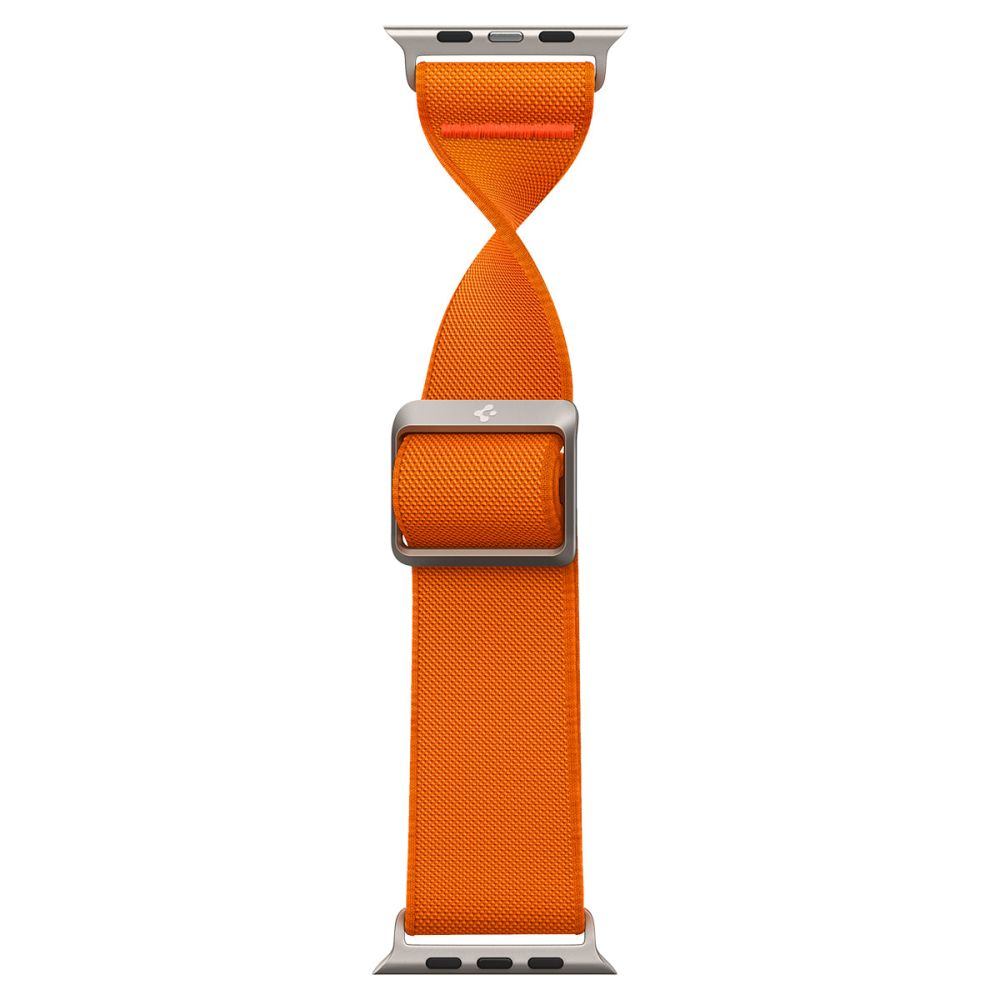 Spigen Fit Lite Ultra -ranneke Apple Watch 49mm / 46mm / 45mm / 44mm / 42mm -sarjalle, oranssi AMP05986