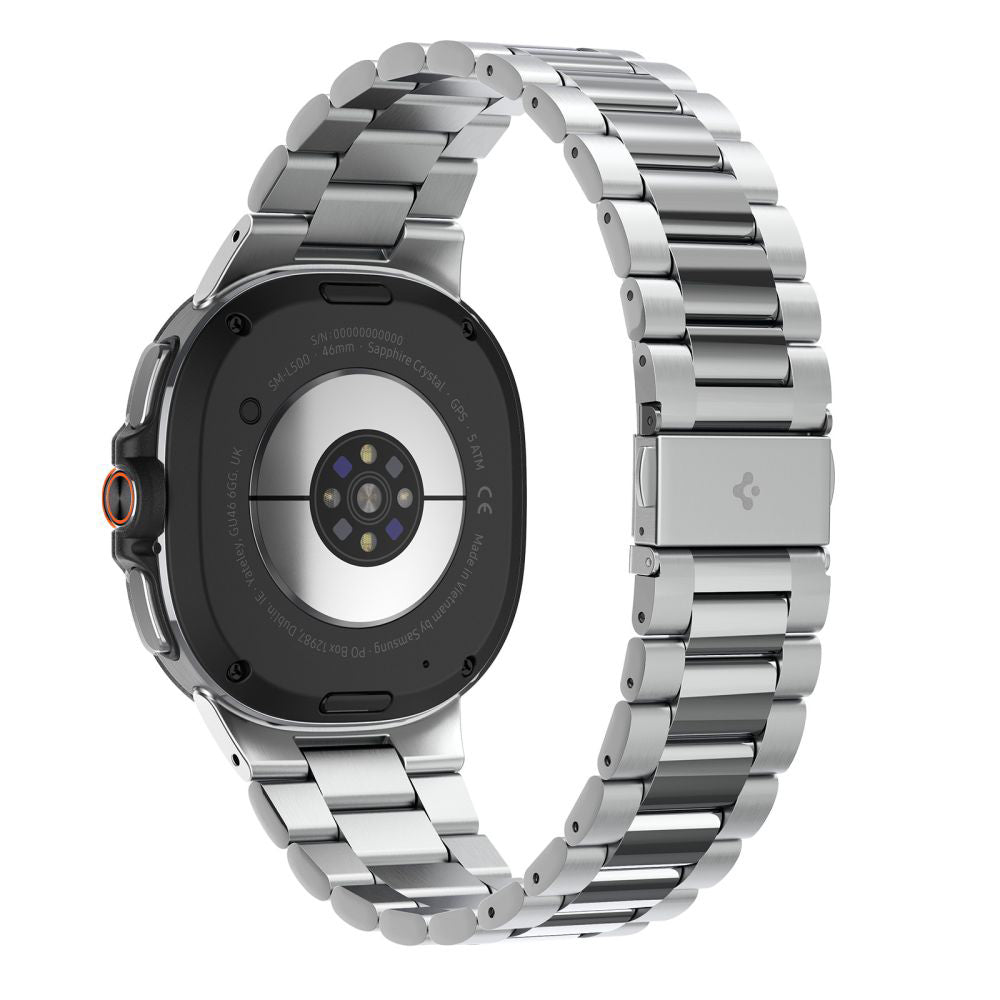 Spigen Modern Fit -ranneke Samsung Galaxy Watch8 / Watch8 Classic Series -sarjaan, Hopea AMP10120