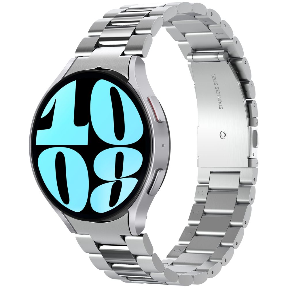 Spigen Modern Fit -ranneke Samsung Galaxy Watch6 44mm:lle, hopea AMP06498