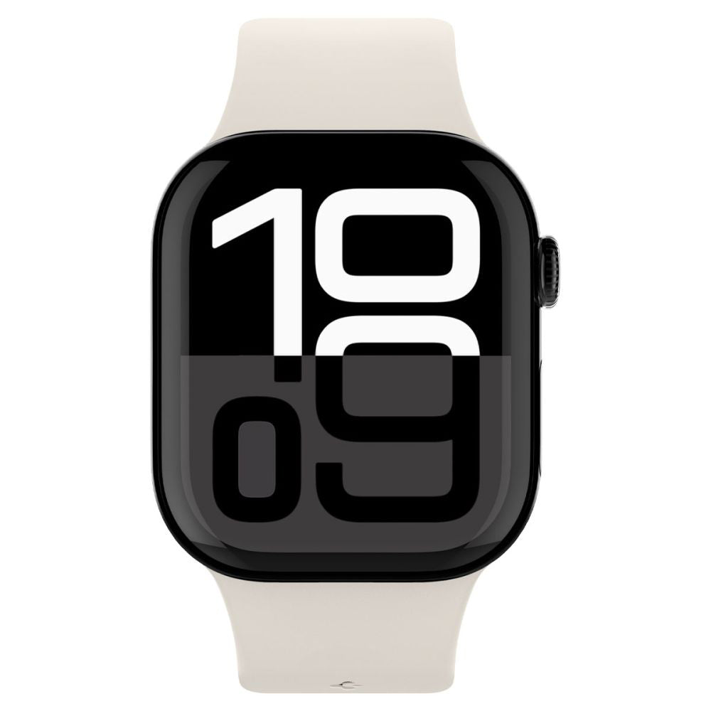 Spigen Nano Pop -ranneke Apple Watch 42mm / 41mm / 40mm / 38mm -sarjalle, Beige