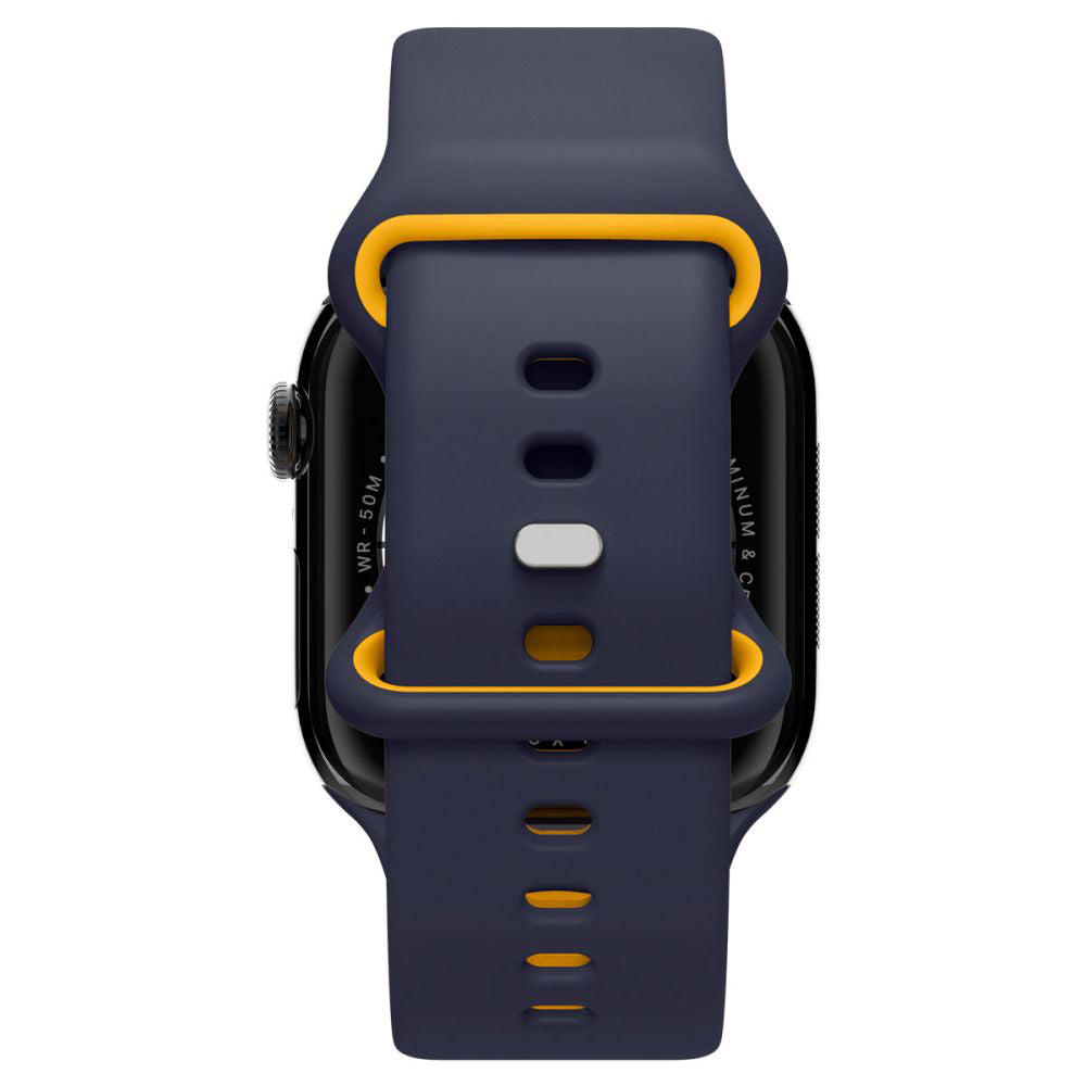 Spigen Nano Pop -ranneke Apple Watch 42mm / 41mm / 40mm / 38mm -sarjalle, laivastonsininen AMP09325