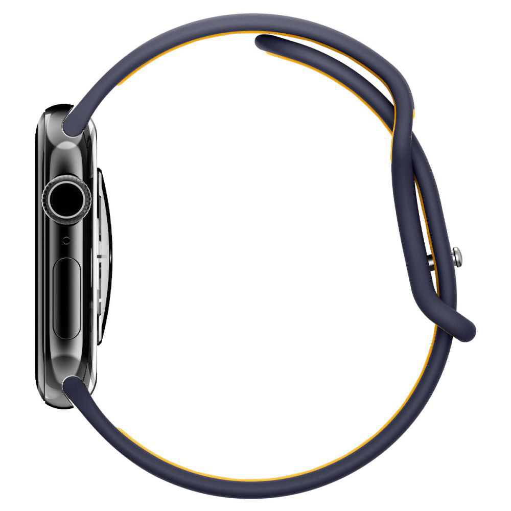 Spigen Nano Pop -ranneke Apple Watch 42mm / 41mm / 40mm / 38mm -sarjalle, laivastonsininen AMP09325