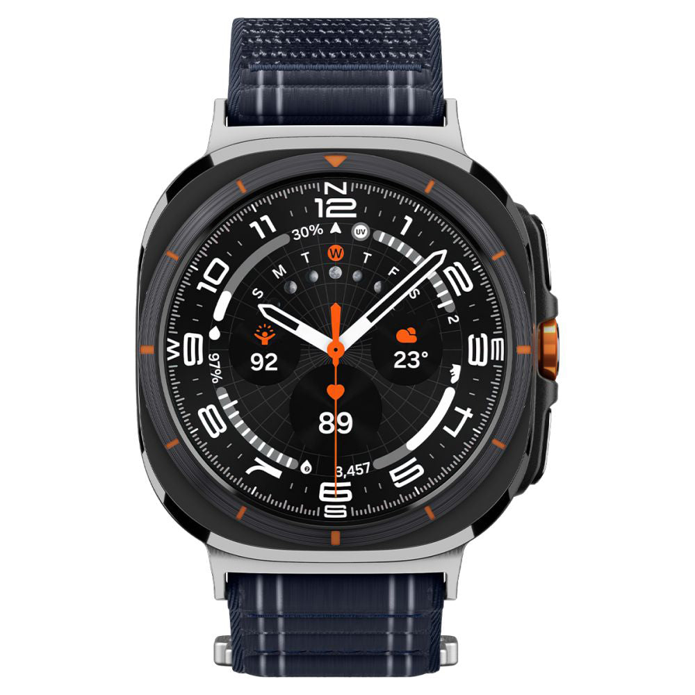 Spigen WBF0 -ranneke Samsung Galaxy Watch Ultra -kelloon, laivastonsininen AMP10148