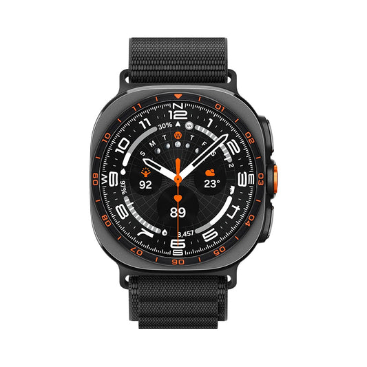 Spigen WBF1 -ranneke Samsung Galaxy Watch Ultra -sarjalle, musta AMP11613