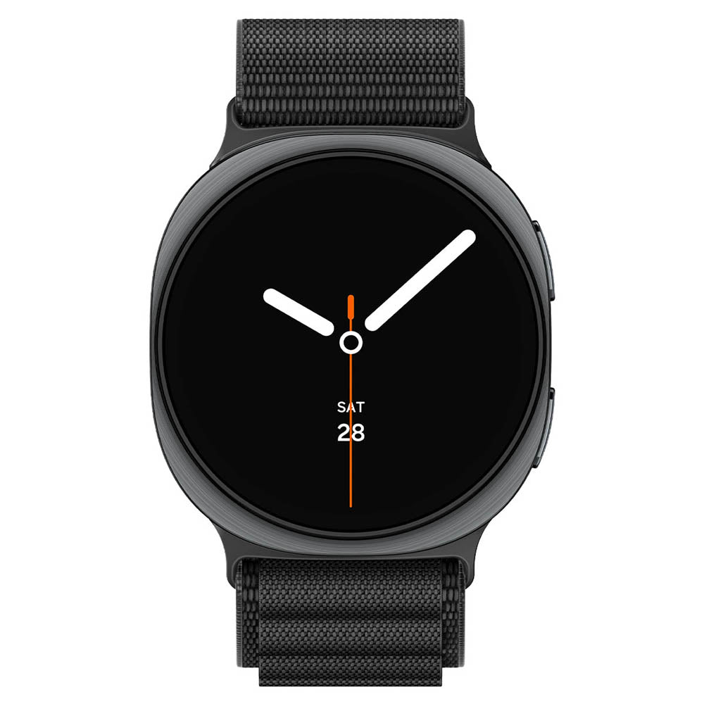 Spigen WBF1 -ranneke Samsung Galaxy Watch9 / Watch8 / Watch8 Classic -sarjoille, musta AMP11607