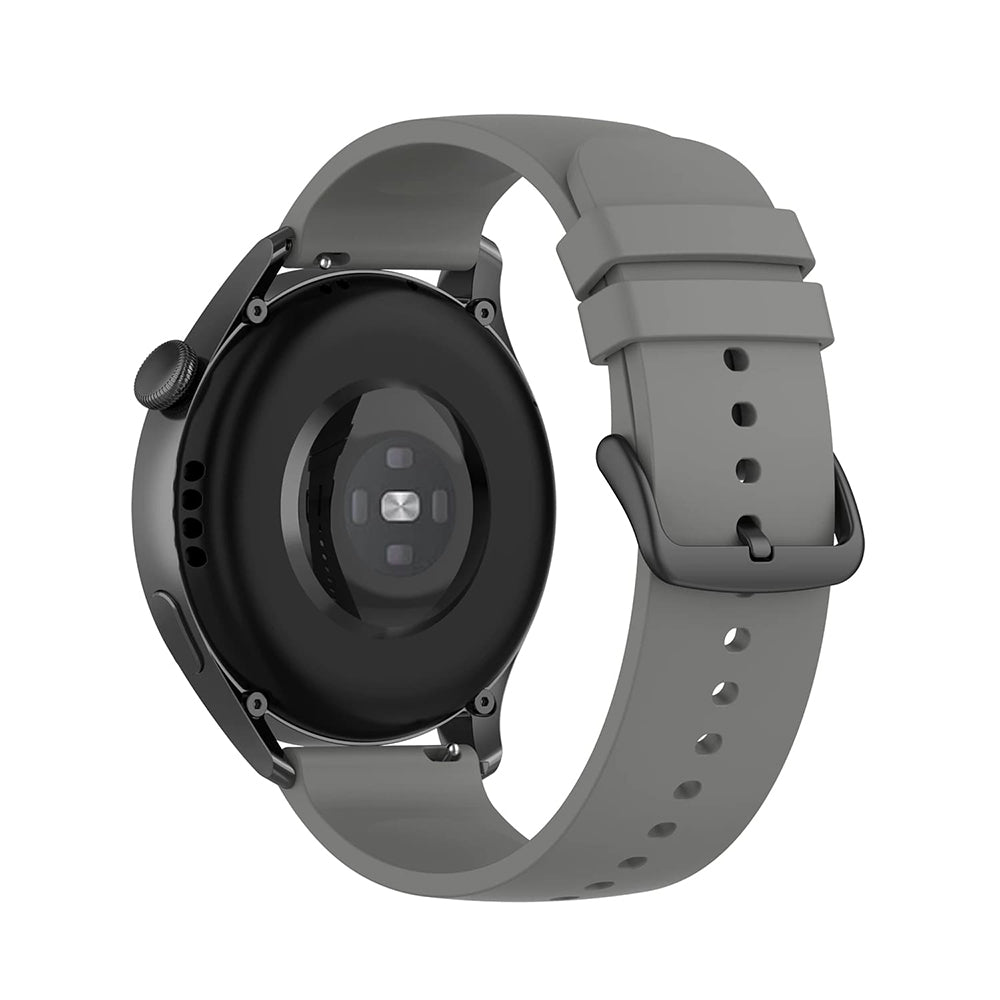 Techsuit W001 -ranneke Samsung Galaxy Watch / Huawei Watch Series, 20mm, Harmaa