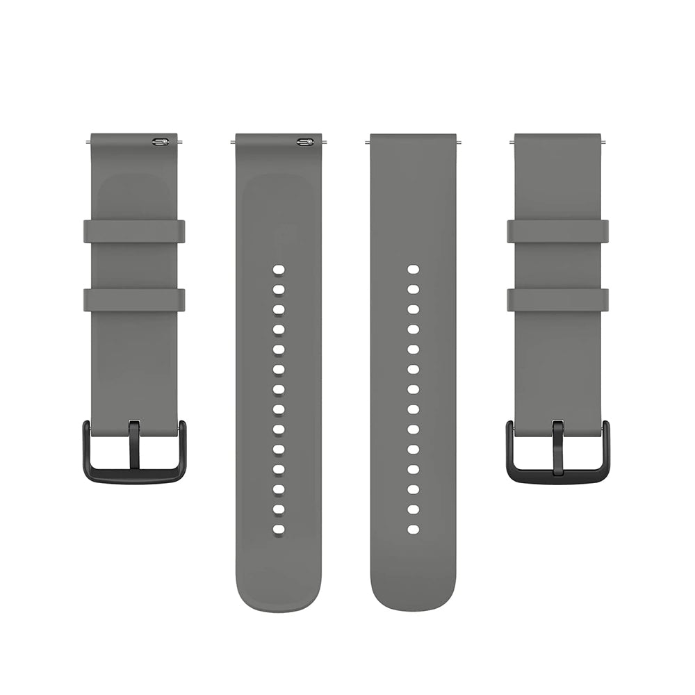 Techsuit W001 -ranneke Samsung Galaxy Watch / Huawei Watch Series, 22mm, Harmaa