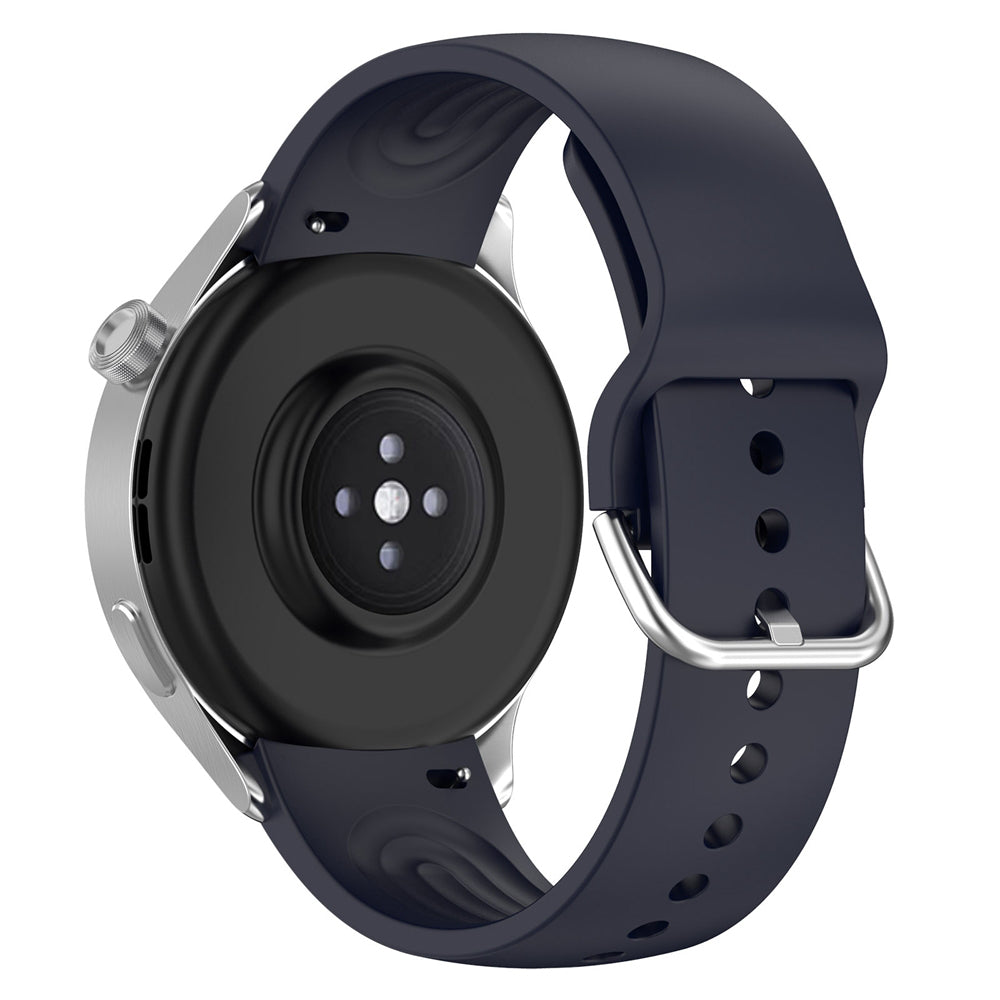 Techsuit W003 -ranneke Huawei Watch / Xiaomi Watch Series, 22mm, laivastonsininen