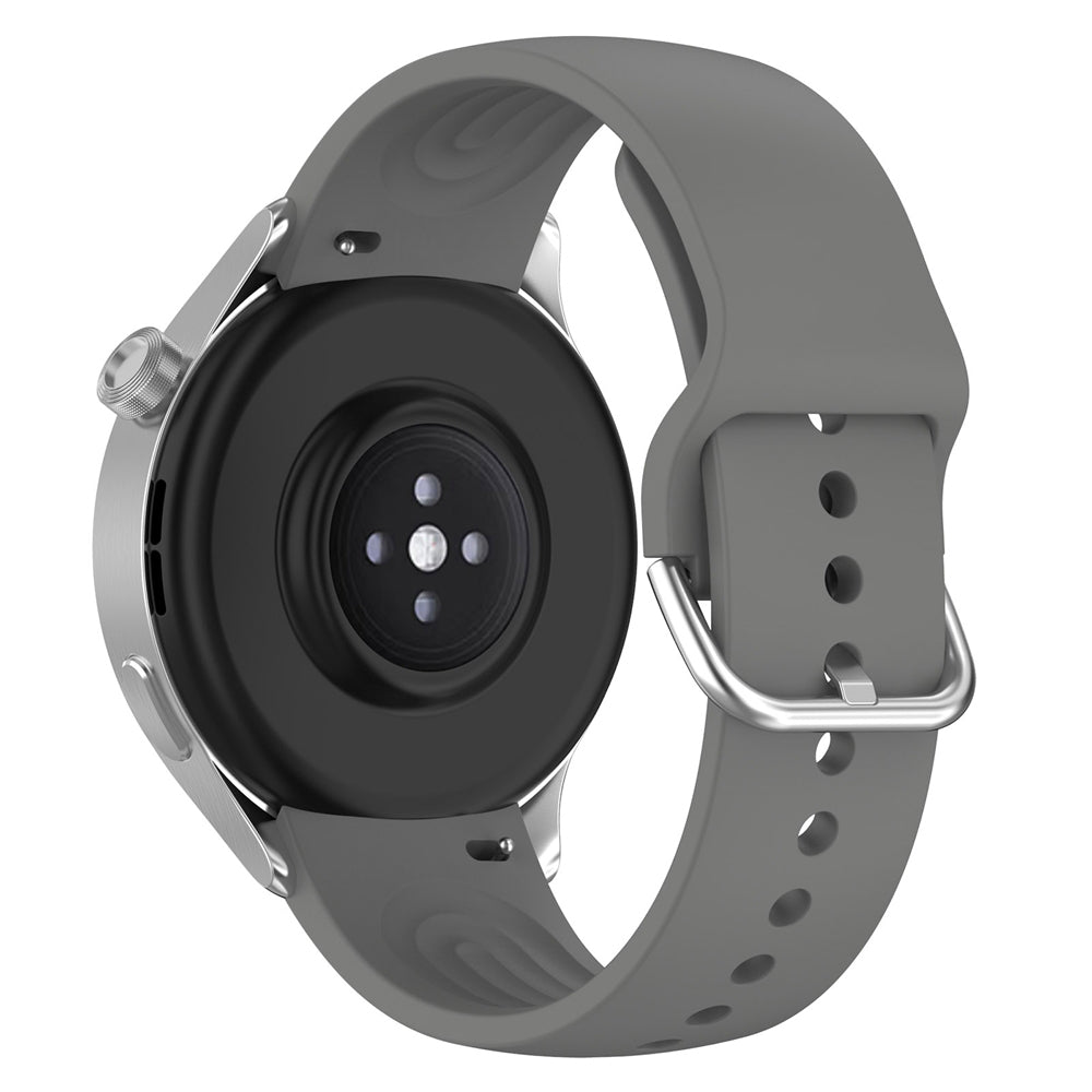 Techsuit W003 -ranneke Huawei Watch / Xiaomi Watch Series, 22mm, Harmaa