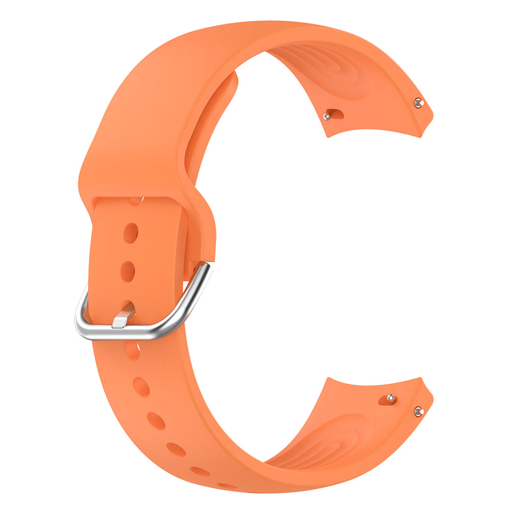 Techsuit W003 -ranneke Huawei Watch / Xiaomi Watch Series, 22mm, Oranssi