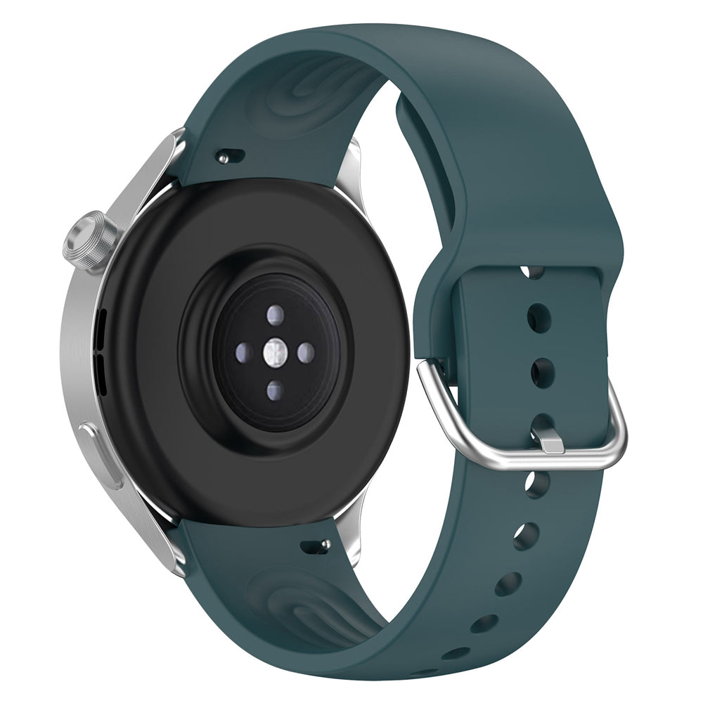 Techsuit W003 -ranneke Huawei Watch / Xiaomi Watch Series, 22mm, Vihreä
