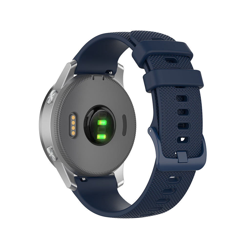 Techsuit W006 -ranneke Huawei Watch / Garmin Watch Series, 18mm, Sininen
