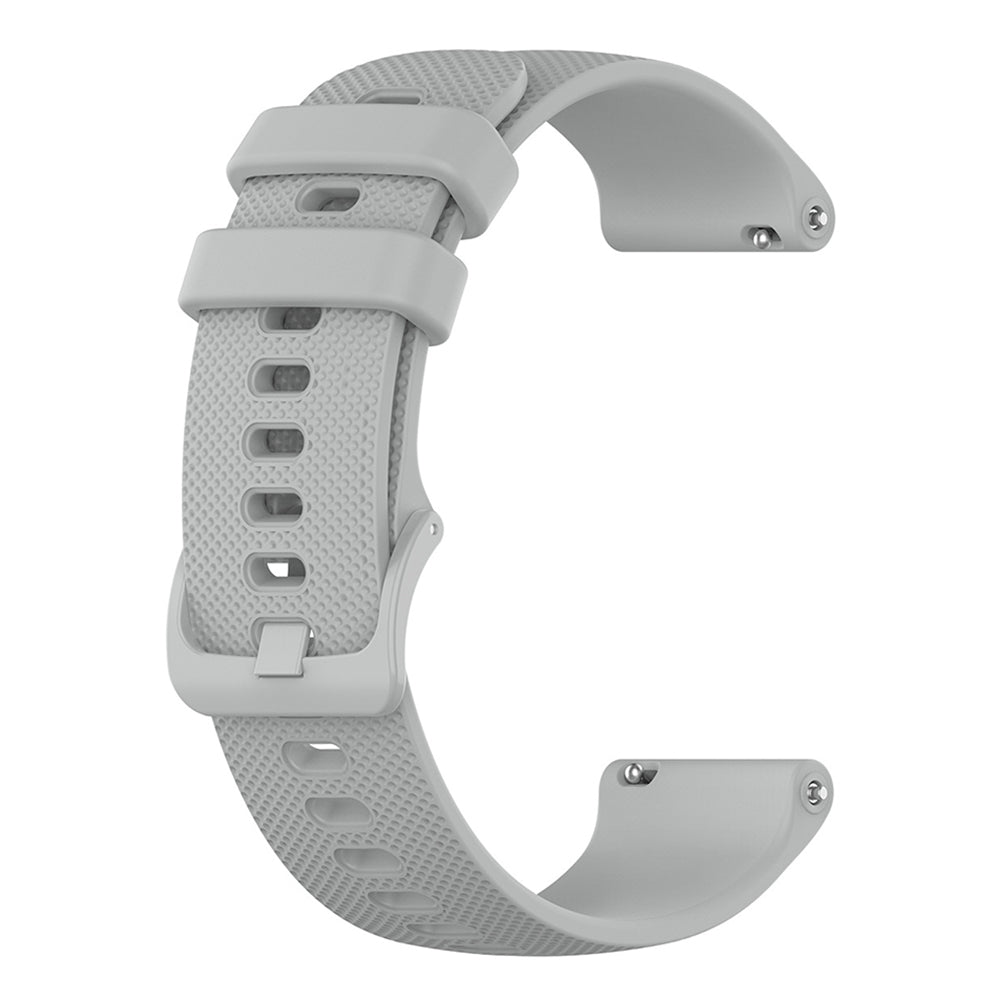 Techsuit W006 -ranneke Samsung Galaxy Watch / Huawei Watch Series, 20mm, Harmaa