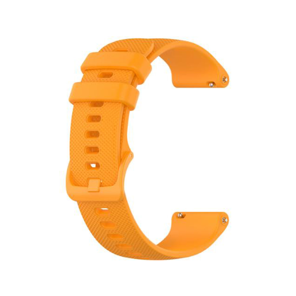 Techsuit W006 -ranneke Samsung Galaxy Watch / Huawei Watch Series, 20mm, Oranssi