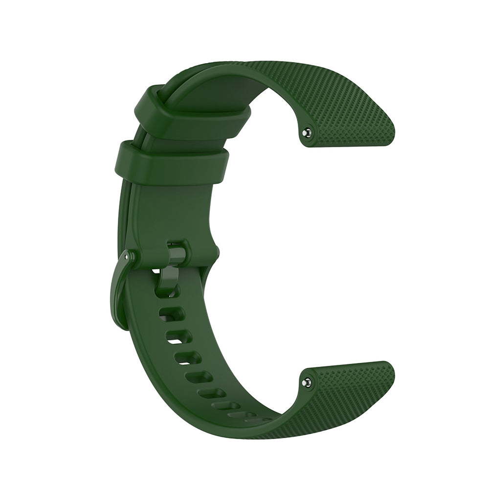Techsuit W006 -ranneke Samsung Galaxy Watch / Huawei Watch Series, 20mm, Vihreä.