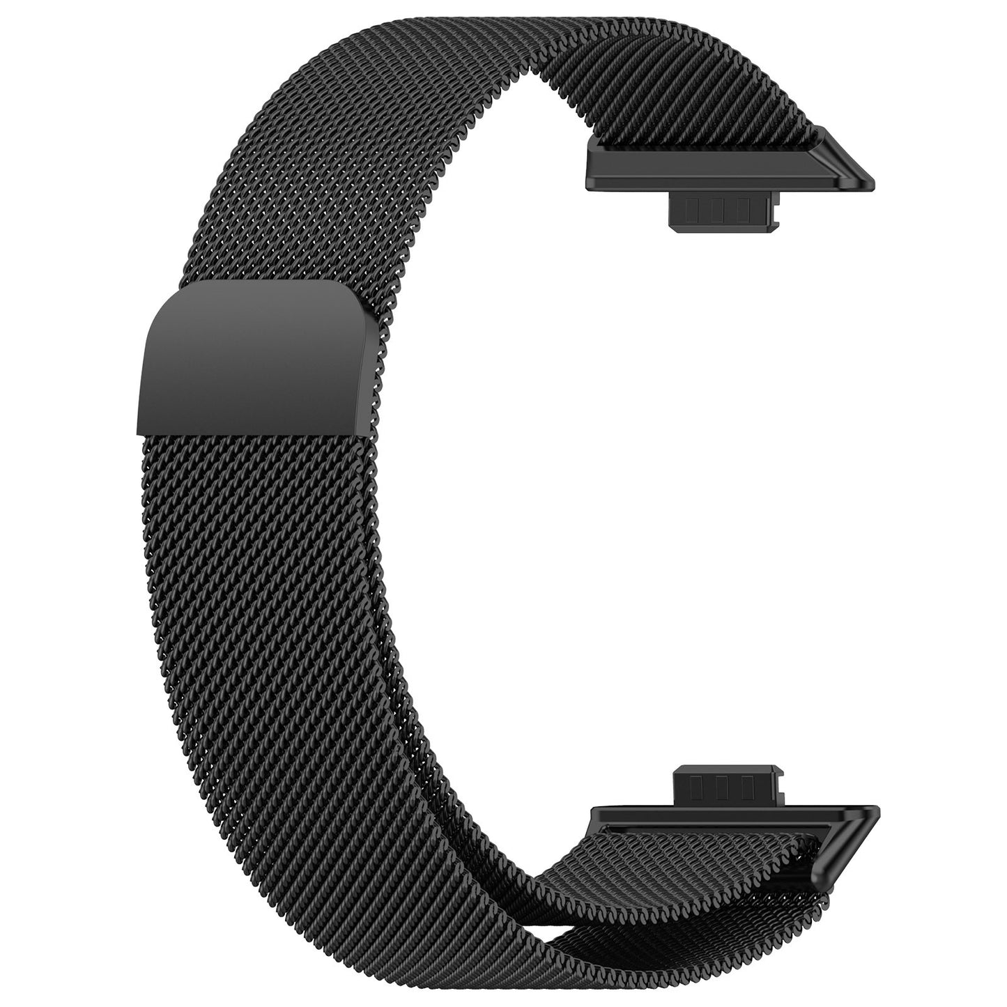 Techsuit W009 -ranneke Huawei Watch Fit 4 Pro / Fit 4 / Fit 3 -kelloille, Musta