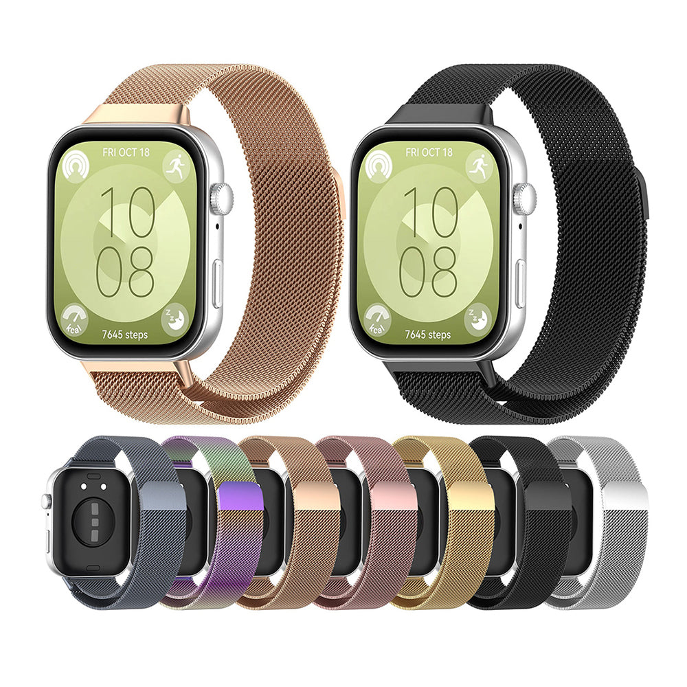 Techsuit W009 -ranneke Huawei Watch Fit 4 Pro / Fit 4 / Fit 3, Pinkki