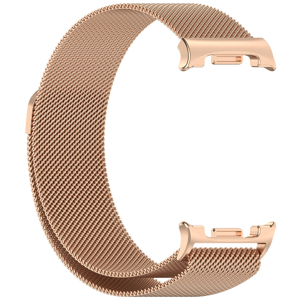 Techsuit W009 -ranneke Samsung Galaxy Watch8 / Watch8 Classic Series -sarjaan, Kultainen Vaaleanpunainen