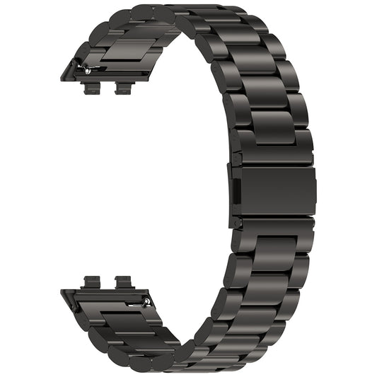 Techsuit W010 -ranneke Huawei Band 11 / 11 Pro, Musta