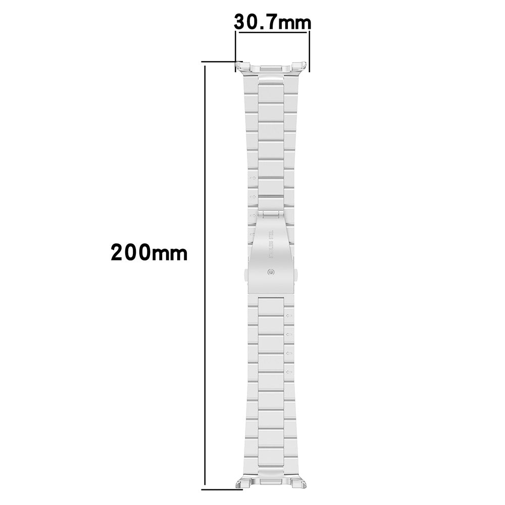 Techsuit W010 -ranneke Samsung Galaxy Watch8 / Watch8 Classic Series -kelloille, Musta
