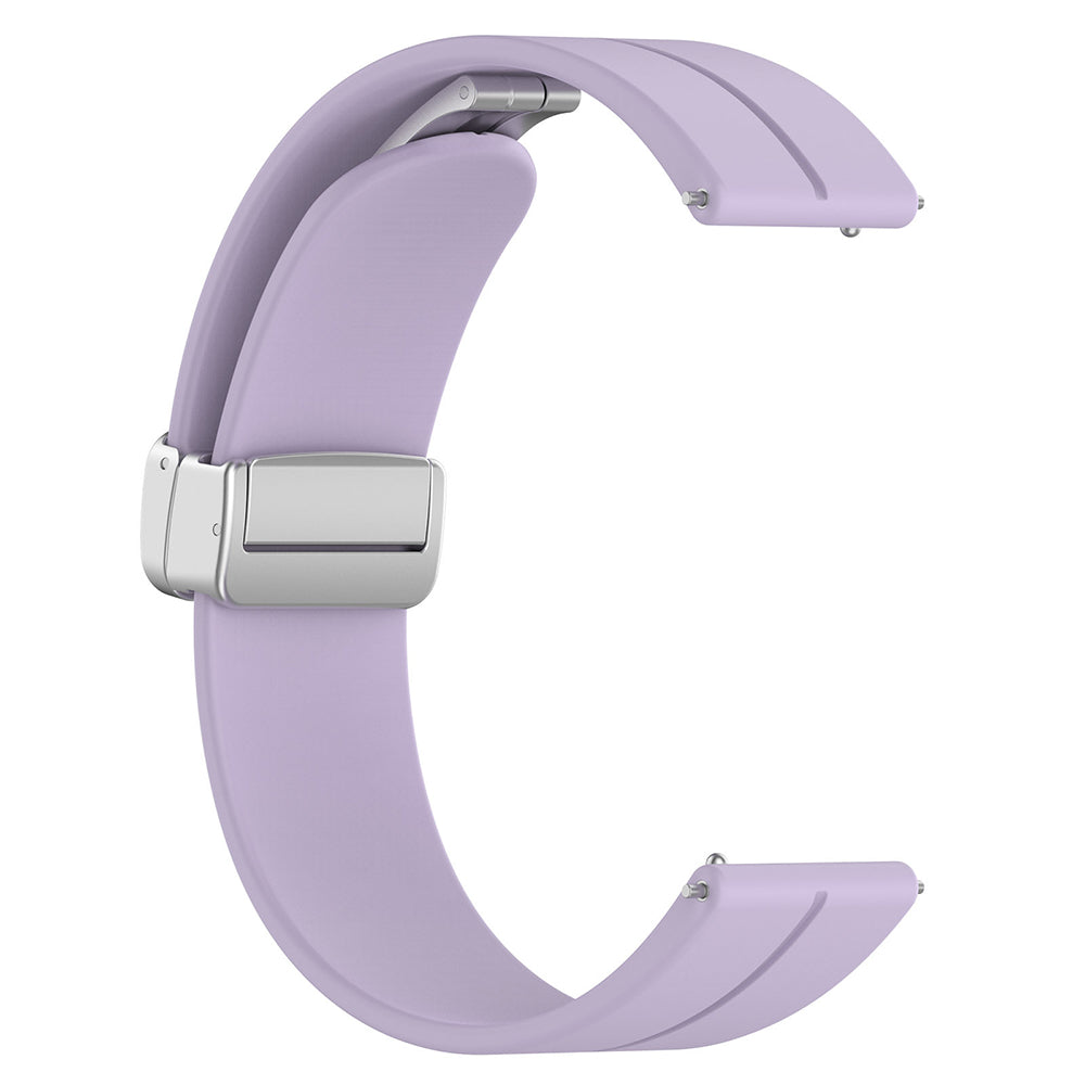 Techsuit W011 -ranneke Huawei Watch / Garmin Watch -sarjoille, 18mm, Violetti