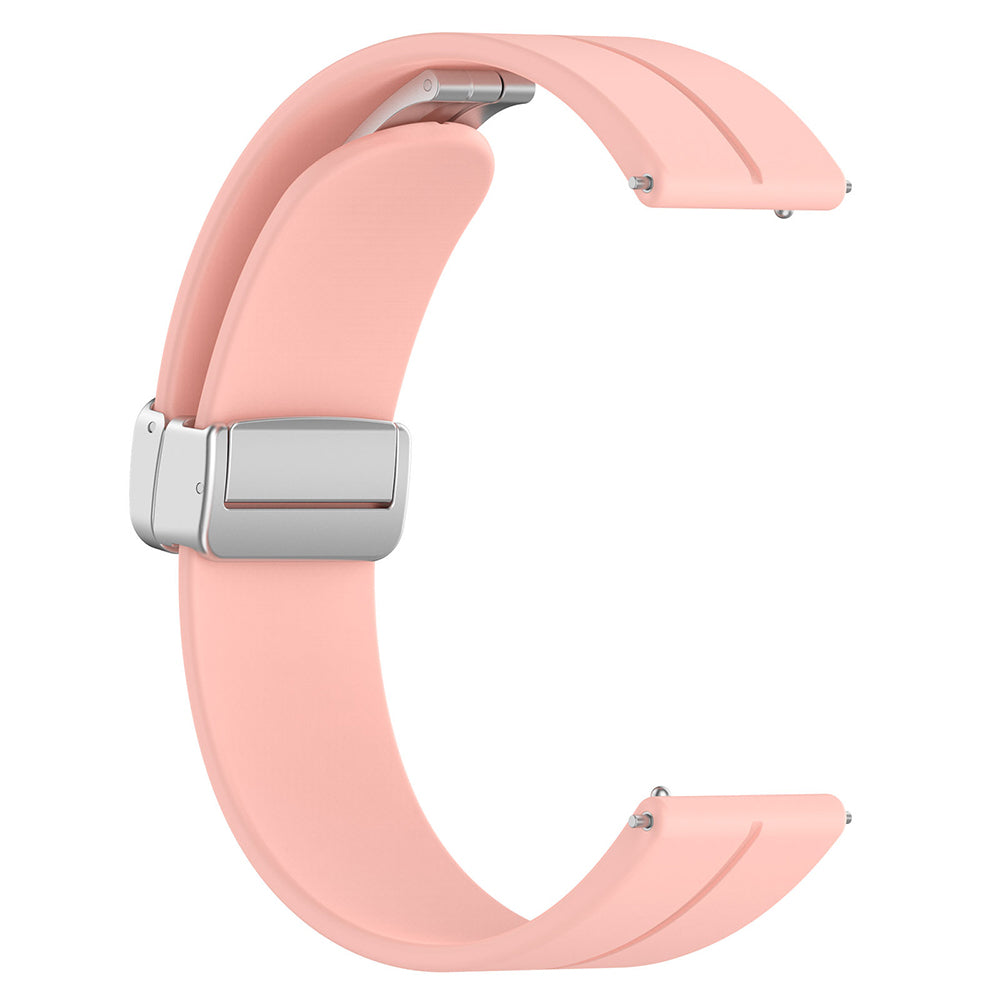 Techsuit W011 -ranneke Huawei Watch / Xiaomi Watch Series, 22mm, Vaaleanpunainen
