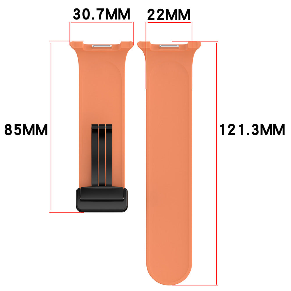 Techsuit W011 -ranneke Samsung Galaxy Watch8 / Watch8 Classic Series -kelloille, Musta
