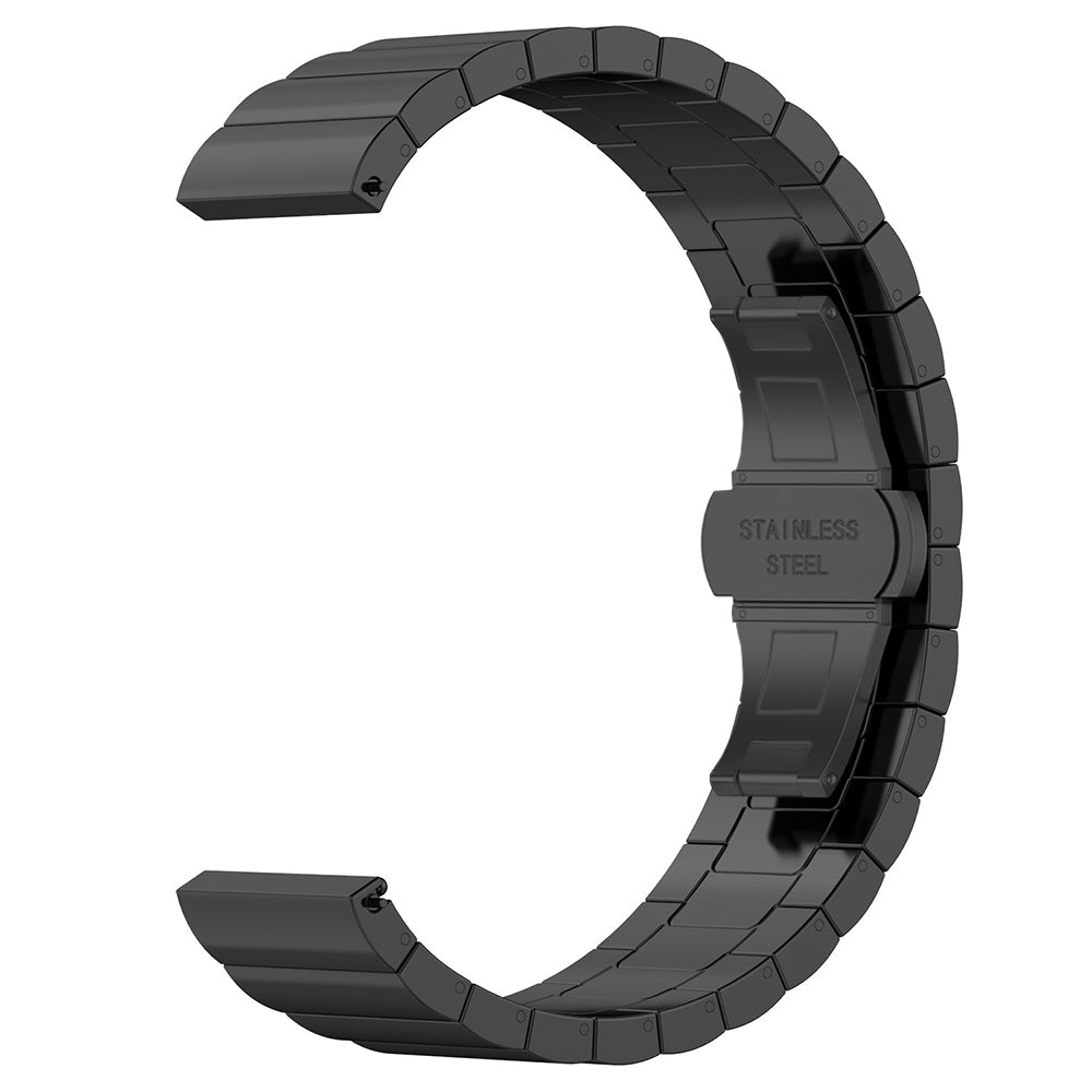 Techsuit W012 -ranneke Huawei Watch / Xiaomi Watch Series, 22mm, Musta