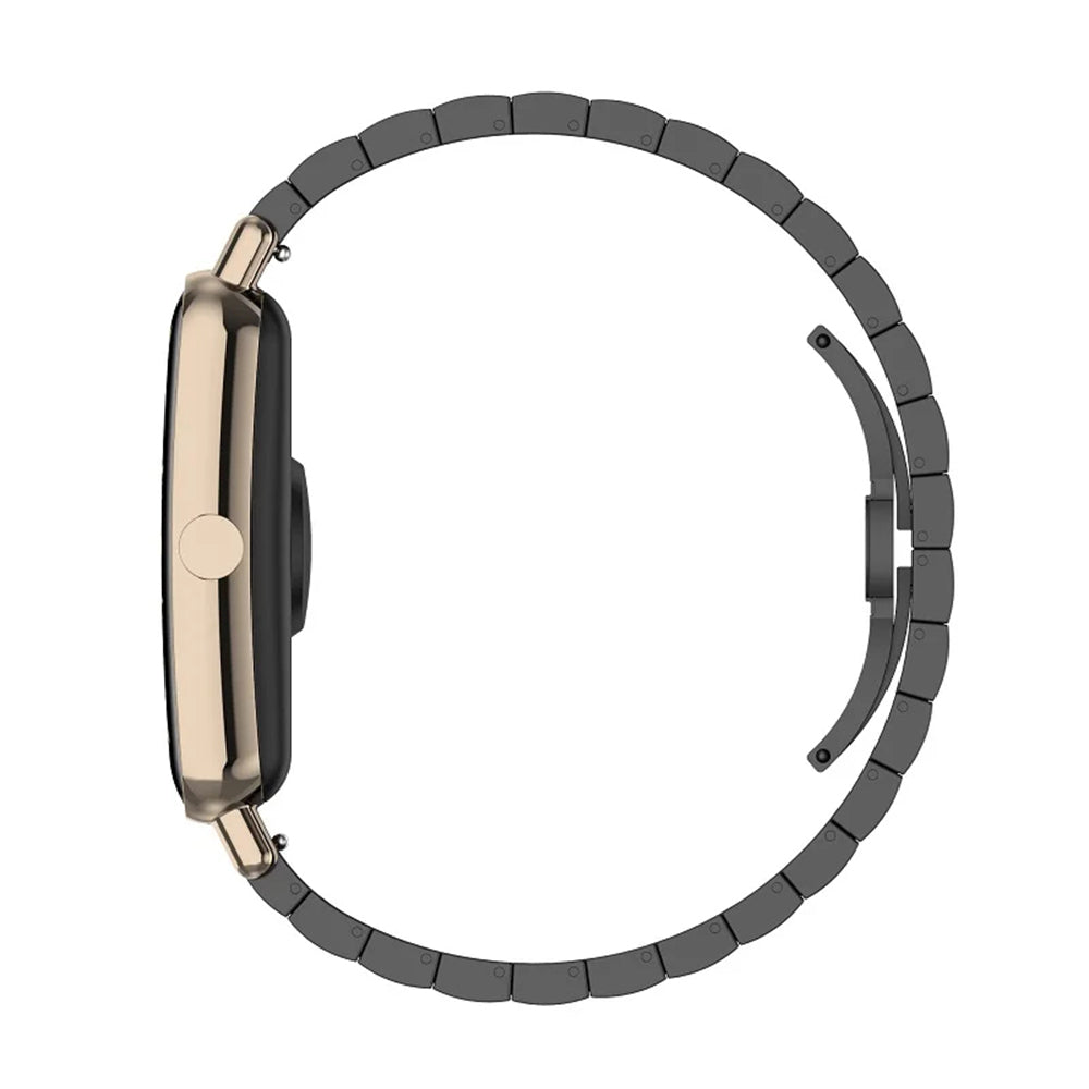 Techsuit W012 -ranneke Huawei Watch / Xiaomi Watch Series, 22mm, Musta