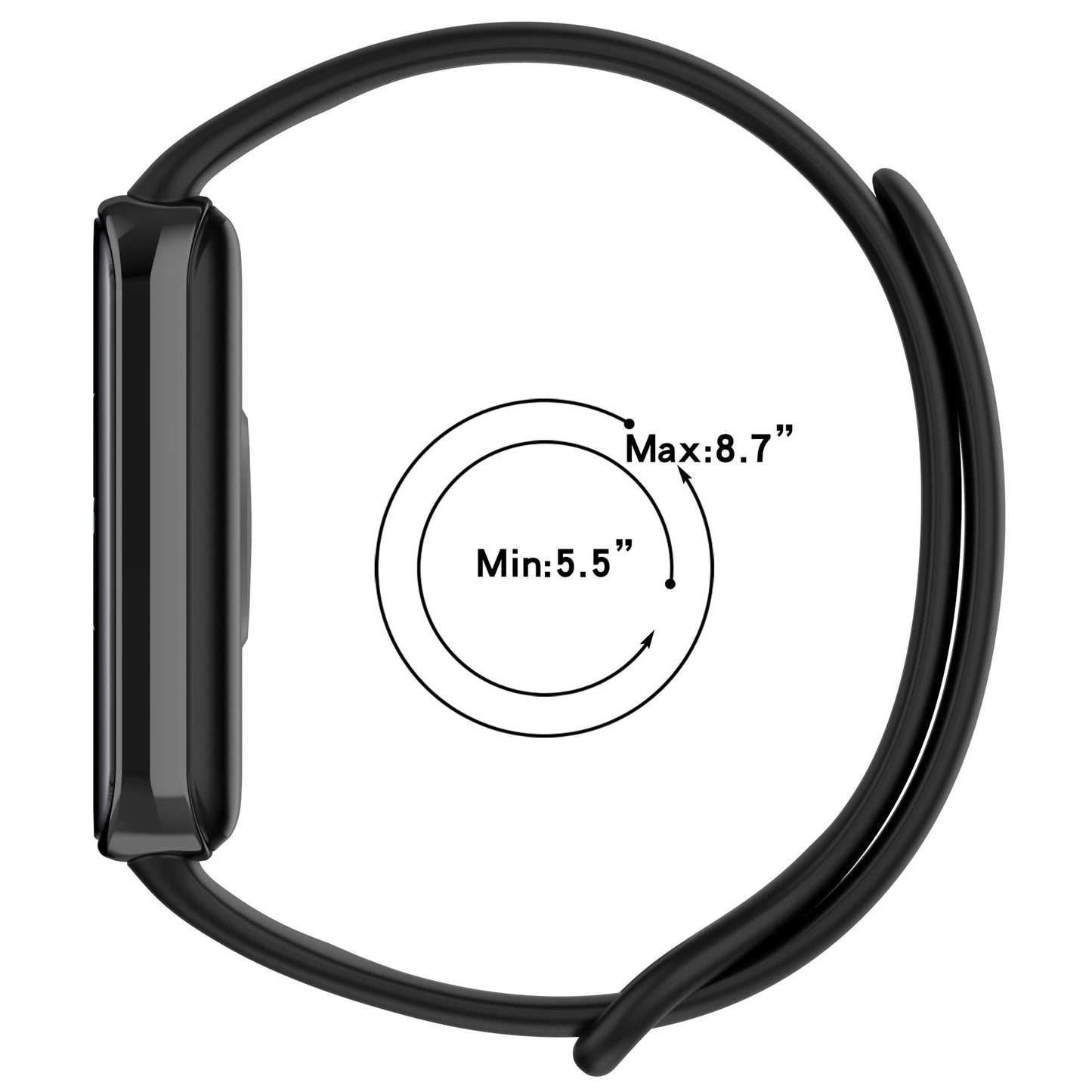 Techsuit W014 -ranneke Honor Band 9:lle, Punainen