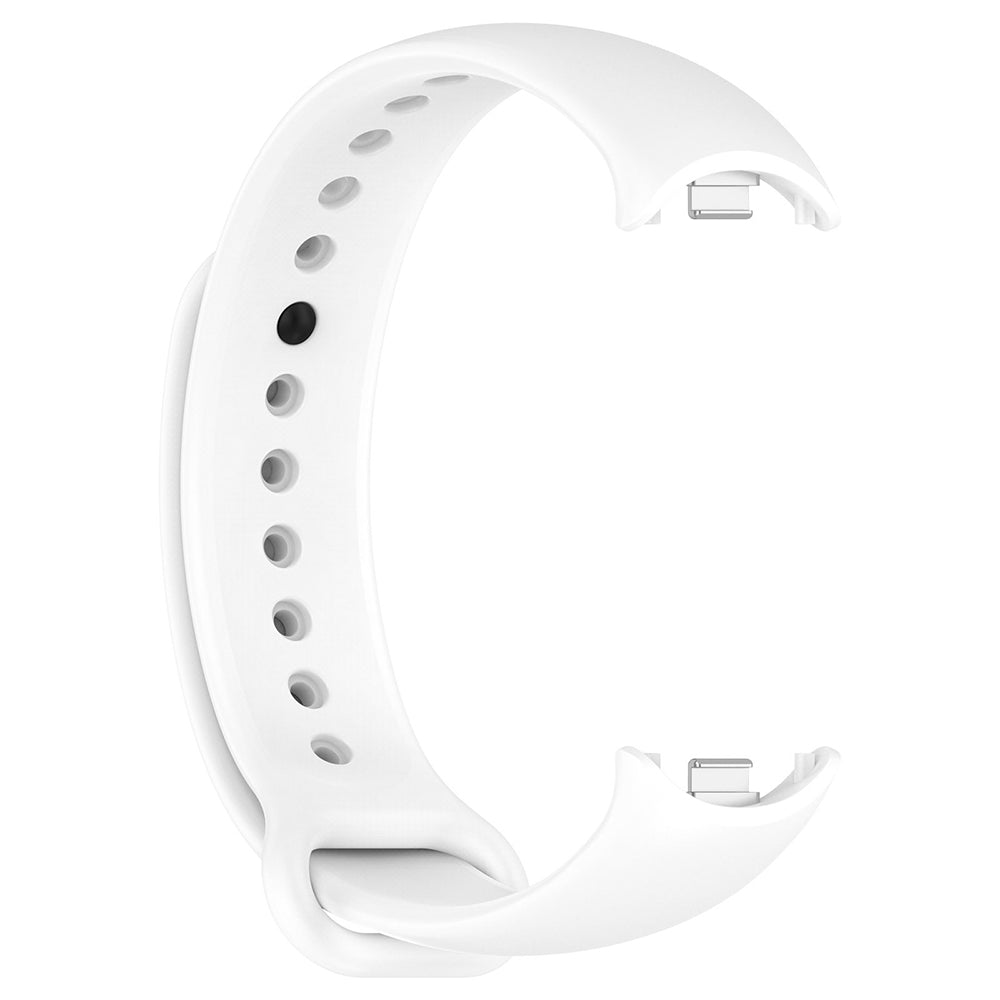 Techsuit W014 -ranneke Xiaomi Smart Band 9 / 8, Valkoinen