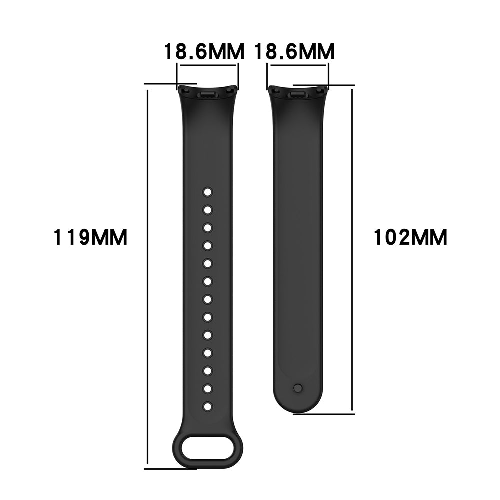 Techsuit W014 Strap for Xiaomi Smart Band 9 / 8, Blue