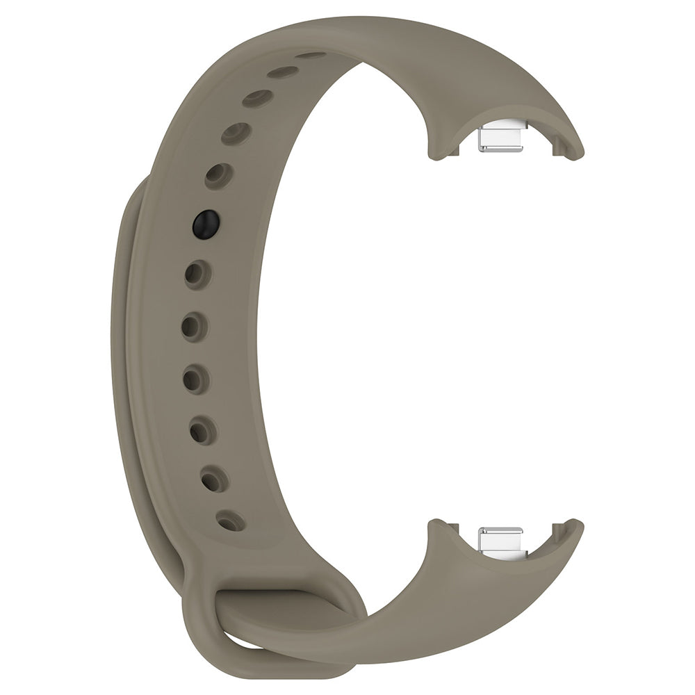 Techsuit W014 -ranneke Xiaomi Smart Band 9 / 8, Harmaa