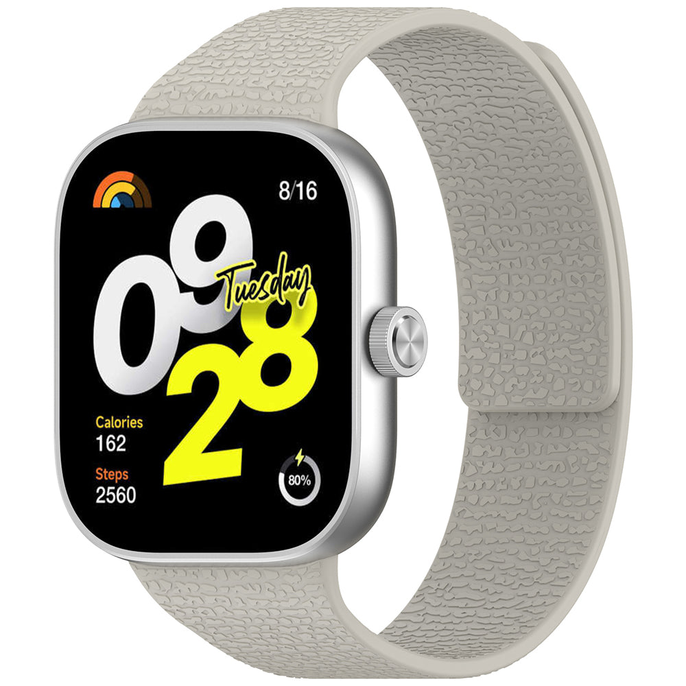 Techsuit W016 -ranneke Xiaomi Smart Band / Watch Series -sarjaan, Harmaa