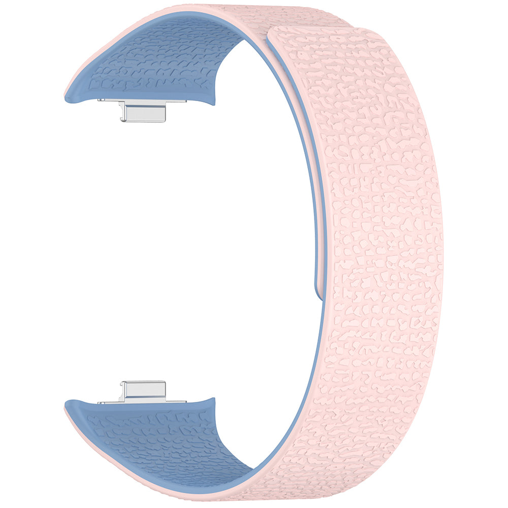 Techsuit W016 -ranneke Xiaomi Smart Band / Watch Series, Sinipunainen