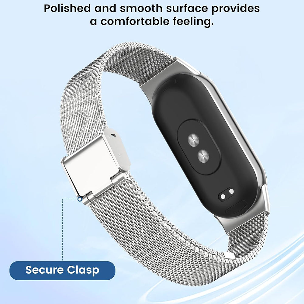 Techsuit W022 -ranneke Xiaomi Smart Band 9 / 8, 15mm, Kultainen