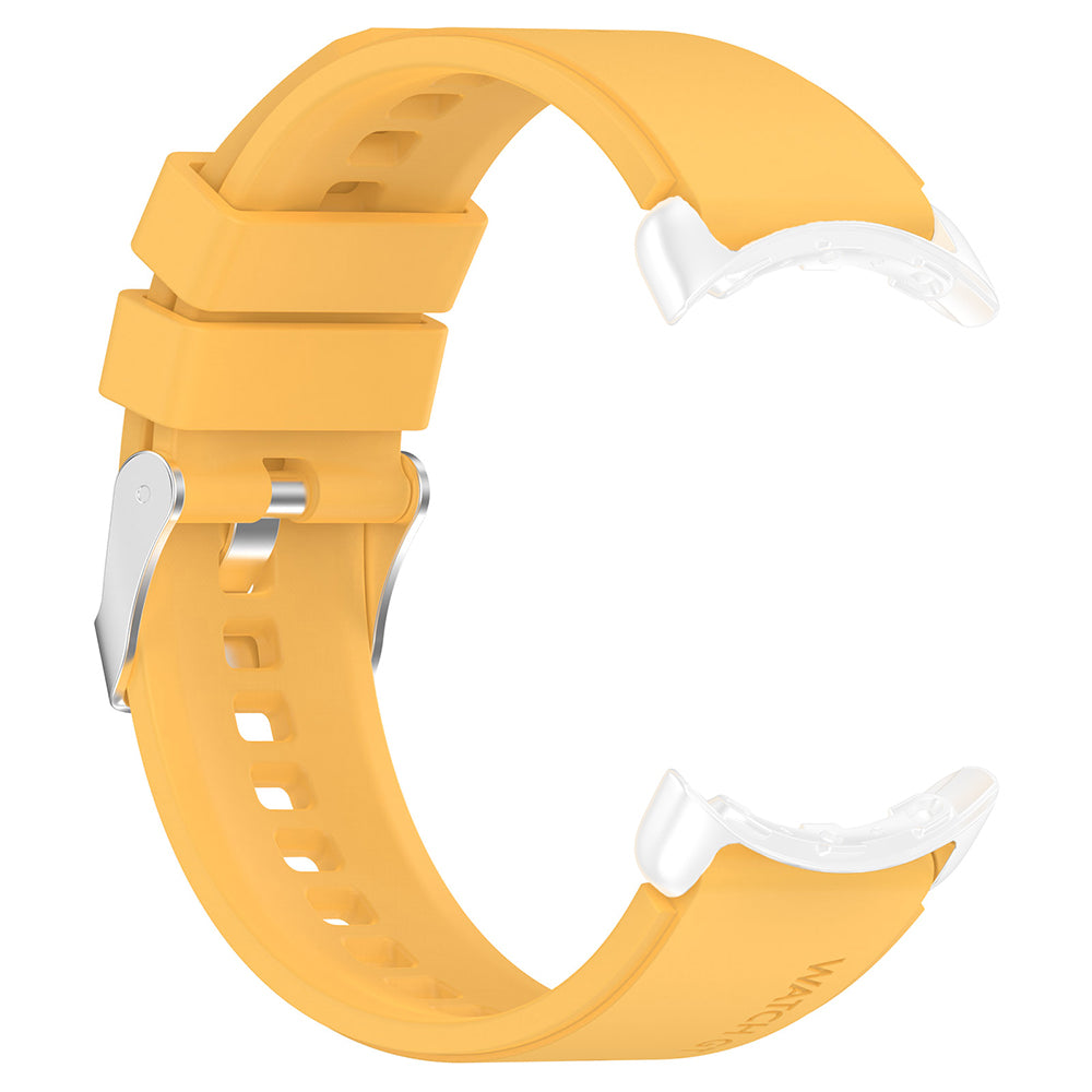 Techsuit W026 -ranneke Huawei Watch / Xiaomi Watch Series, 22mm, Keltainen