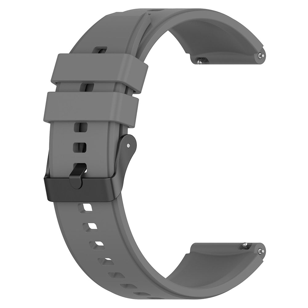 Techsuit W026 -ranneke Samsung Galaxy Watch / Huawei Watch Series, 20mm, Harmaa
