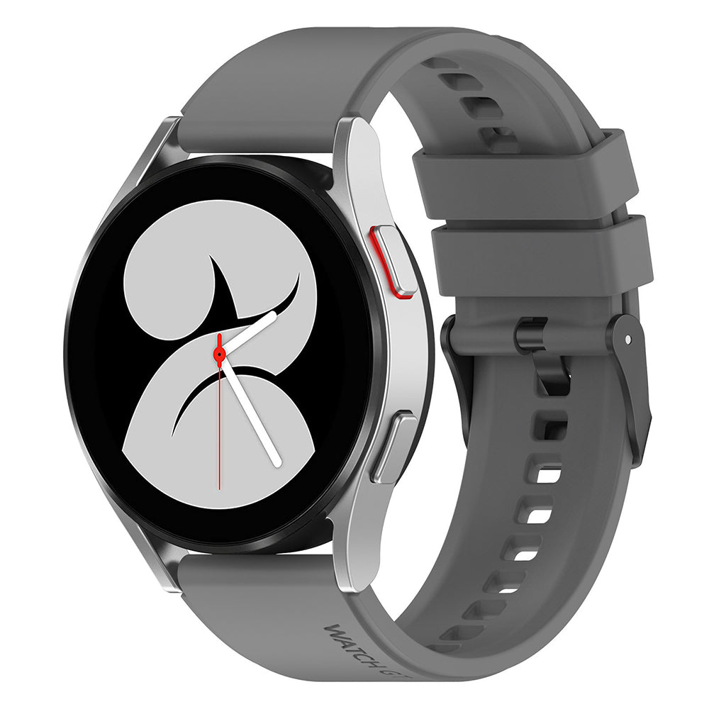Techsuit W026 -ranneke Samsung Galaxy Watch / Huawei Watch Series, 20mm, Harmaa