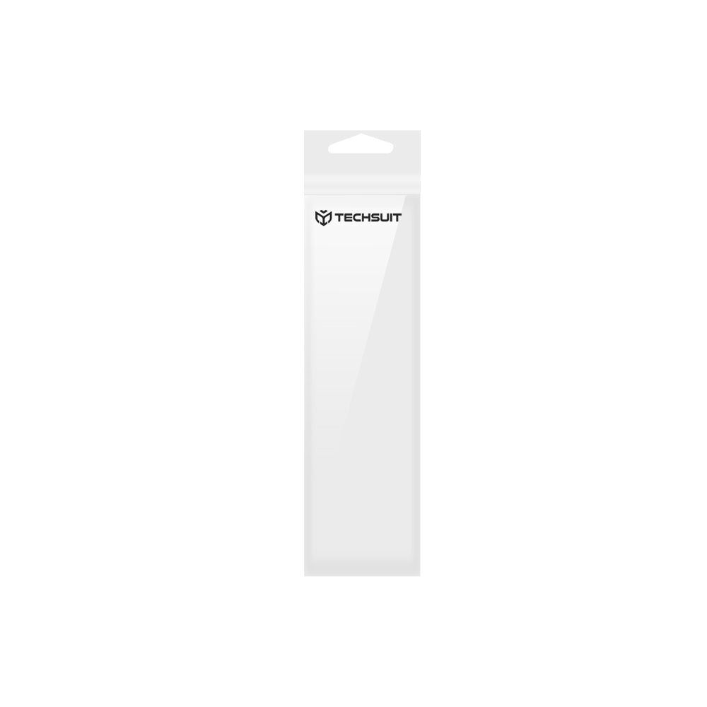Techsuit W031 -ranneke Apple Watch 49mm / 46mm / 45mm / 44mm / 42mm -sarjalle, Musta