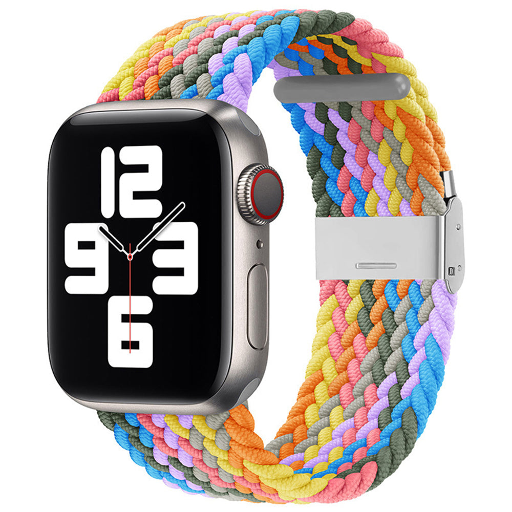 Techsuit W032 -ranneke Apple Watch 42mm / 41mm / 40mm / 38mm -sarjalle, Violetti