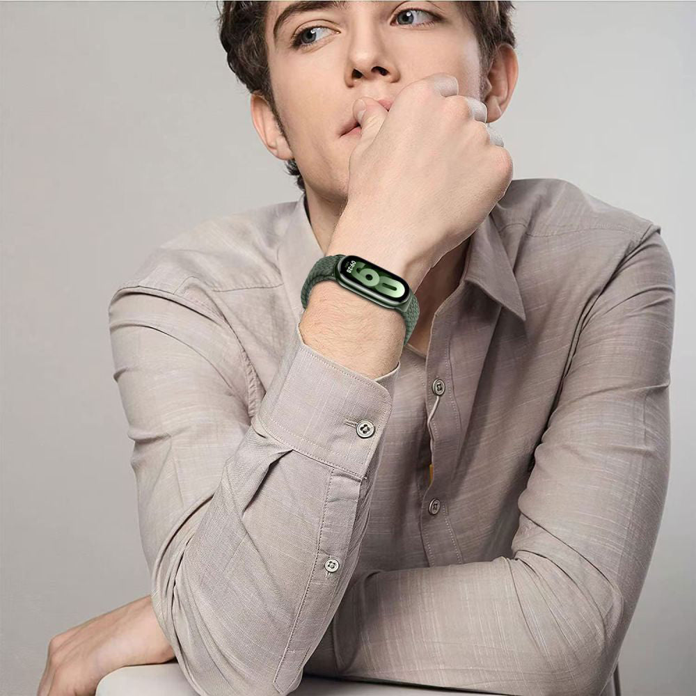 Techsuit W032 -ranneke Xiaomi Smart Band 9 / 8, Pinkki