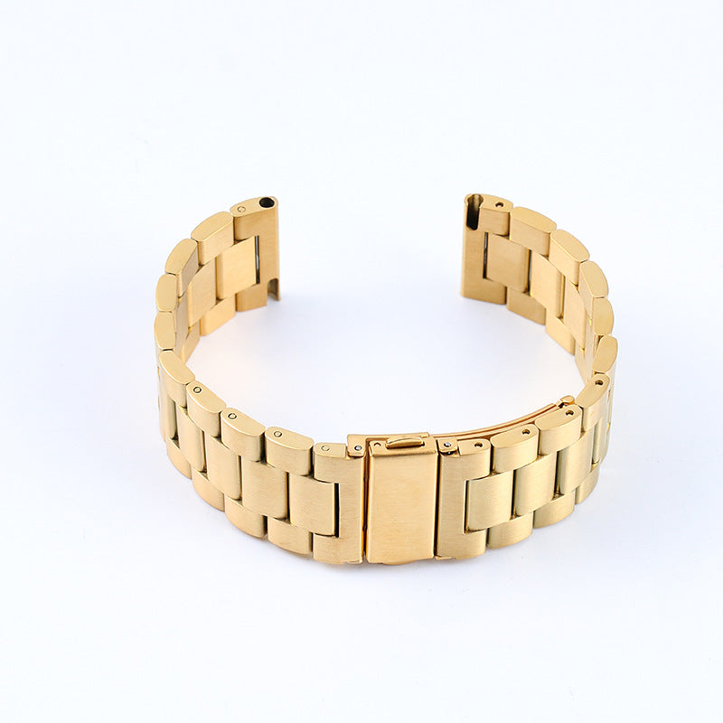 Techsuit W036 -ranneke Apple Watch 49mm / 46mm / 45mm / 44mm / 42mm -sarjoille, Kultainen