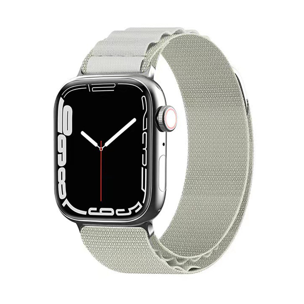 Techsuit W037 -ranneke Apple Watch 42mm / 41mm / 40mm / 38mm -sarjoille, Valkoinen