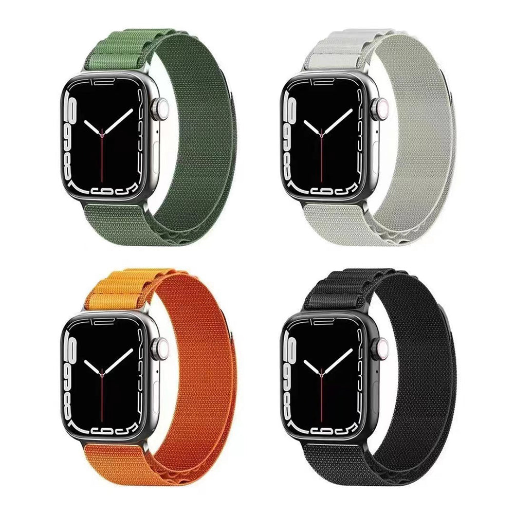Techsuit W037 -ranneke Apple Watch 42mm / 41mm / 40mm / 38mm -sarjoille, Valkoinen