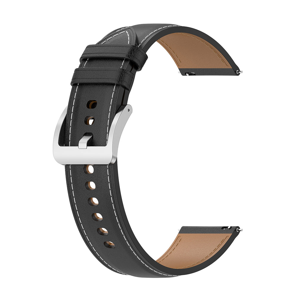 Techsuit W048 -ranneke Huawei Watch / Xiaomi Watch Series, 22mm, Musta