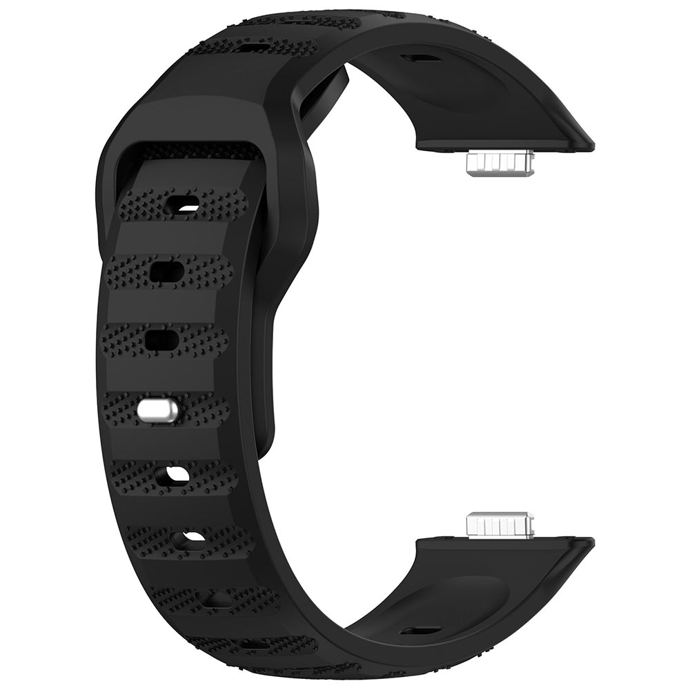 Techsuit W050 -ranneke Huawei Watch Fit 4 Pro / Fit 4 / Fit 3 -kelloille, Musta